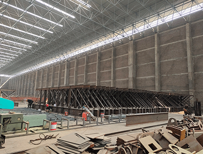 河北安諾承建的廣西翅冀鋼鐵集團(tuán)180萬噸，14條工角槽熱鍍鋅生產(chǎn)線 開工大吉